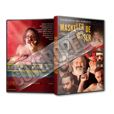 Maskeler de Düşer - 2020 Türkçe Dvd Cover Tasarımı
